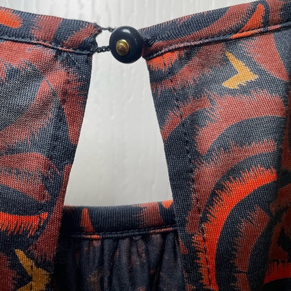 NWOT Marc Jacobs red floral silk blouse sz XS - Picture 3 of 5